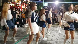 20220813 hongdae busking 홍대 미녀댄스팀 #레이디비(Lady B) 버스킹 18 - Wa$$up _ Wa$$up