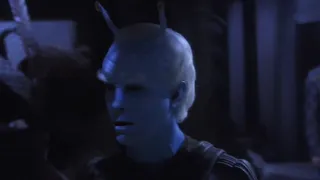 "The Pink Skin Sense of Humor." Commander Shran