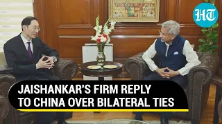 Jaishankar's strong rebuttal to Chinese envoy during in-person meeting |  India-China LAC standoff