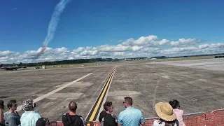 Blue Angels - start of the demo - MCAS Cherry Point 2024 (DJI Action 4)