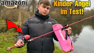 Kinder Angelset im Test! Fange ich damit einen Fisch?