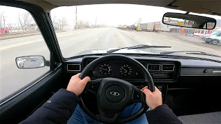 2010 ВАЗ 2107 1.6L (73HP) POV TEST DRIVE