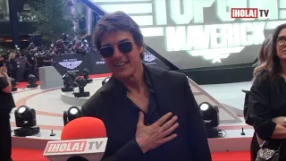 Tom Cruise revoluciona a sus fans de México en el estreno de Top Gun: Maverick | ¡HOLA! TV