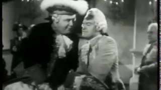 Comedy - 1946 - Scene From Movie Monsieur Beaucaire - With Bob Hope + Reginald Owen + Joan Caulfield