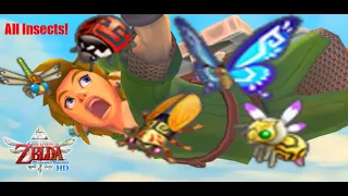 The Legend of Zelda Skyward Sword All Insect Locations Guide