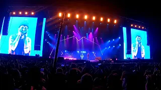 Twenty one Pilots live from public at EC8 Electric Castle Romania last of #takeovertour