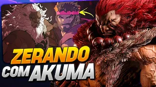 Ele CHEGOU! HISTÓRIA do AKUMA no STREET FIGHTER 6 (Modo ARCADE)