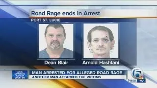 Man arrested for alleged road rage