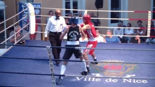 Gala Boxe International Silviu IONESCO (ASO Antibes) vs Anthony VIVERO (ASCM Toulon) Combat Amateur