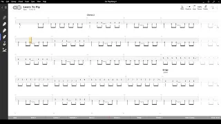 Learn to fly ( Foo Fighters ) ,Tablatura e base Senza Basso - Backing bass track