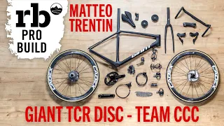 Dreambuild, Giant TCR Advanced SL, 2021, Team CCC, Matteo Trentin, World Tour Teambike, Probikebuild