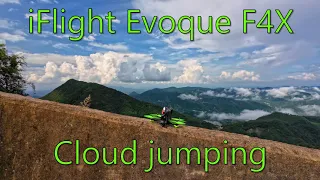 iFlight F4 - Jumping over clouds and down epic asian mountains - I love this thing!