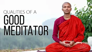 Qualities of a good  meditator... | Buddhism In English