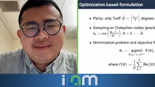 Yulong Dong - Fast algorithms for quantum signal processing - IPAM at UCLA