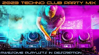 Techno Music 🔥 EDM Rave Club Party Mix 🔥 2 Hours
