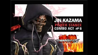 Tekken 5 - Jin Kazama - Best Combo Exhibition Ever! Act # 6 - #trending #viral #youtube