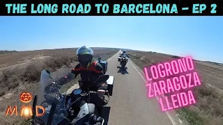 Motorcycle Trip to Barcelona by BMW 1250 GSA and Triumph Tiger 900 - Ep 2