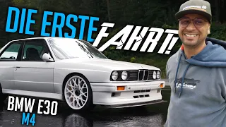 JP Performance - DIE ERSTE FAHRT ! | BMW E30 M4