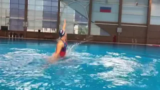 Тренировка в воде (водное поло)