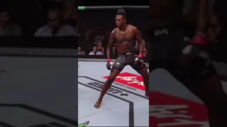 Israel Adesanya Vs Anderson Silva😂 #connormcgregor #israel #dodge #ufc #fighting #kicking