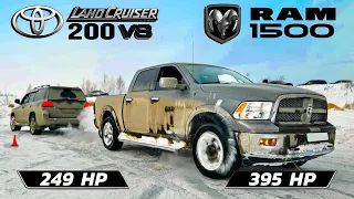 Dodge RAM 1500 vs LC200 + INFINITI FX35 vs Mercedes ML320 + Lexus GX470 vs Nissan NAVARA