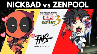 Lost Footage from CEO 2021 Zenpool vs Nickbad UMvC3