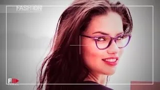 ADRIANA LIMA for Vogue Eyewear 2015 Backstage & Interview by Fashion Channel