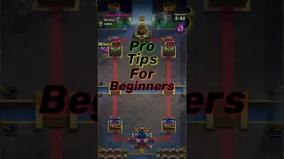 Some pro tips for beginners