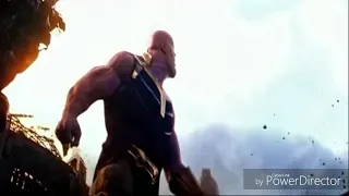 Averages Infinity War Thanos Throws a Moon Scene HD