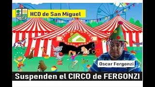 Oscar Fergonzi - Suspenden el Circo