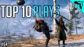 BF1 TOP 10 PLAYS - Battlefield 1 SNIPING Gameplay Highlights (Bonus Plays #64)