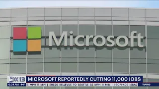 Microsoft cuts 10,000 jobs, about 5% of global workforce | FOX 13 Seattle