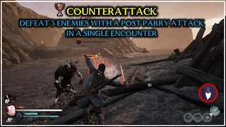 BANISHERS, GHOSTS OF NEW EDEN | COUNTERATTACK TROPHY [DEFEAT 3 ENEMIES WITH A POST PARRY ATTACK]