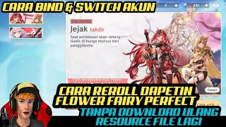 CARA REROLL,BIND AKUN,DAN SWITCH AKUN THE LEGEND OF NEVERLAND TANPA DOWNLOAD DATA GAME NYA LAGI