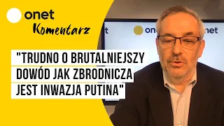 Atak rakietowy na Babi Jar. "Trudno o brutalniejszy dowód jak zbrodnicza jest inwazja Putina"