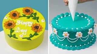 Stunning Cake Decorating Technique Like a Pro | Most Satisfying Chocolate Cake Decorating Ideas