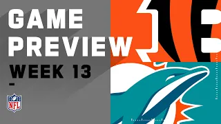 Cincinnati Bengals vs. Miami Dolphins | Week 13 NFL Game Preview