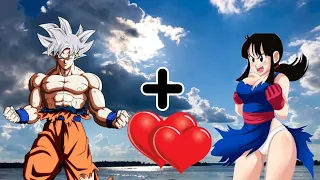 Dragon Ball 🐉 characters + love mode} #viral #video