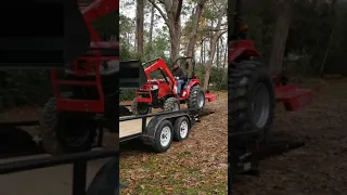 Bringing home our brand new Mahindra 1626 HST