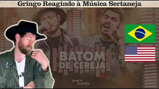 American Country Singer Reacts to: Israel & Rodolffo - Batom De Cereja