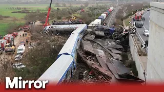 At least 36 killed in fatal train crash in northern Greece