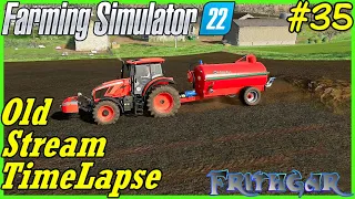 FS22 Timelapse, Old Stream Farm #35: Marshall Slurry Spreader!