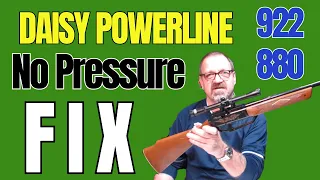 Airguns - Daisy Powerline 880 & 922 No Pressure Fix - EASY
