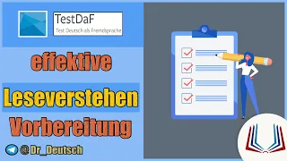 TestDaF. Effektive Vorberetung aufs LV. Ein Tipp