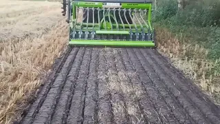 Johen deere A/C kebane With New Jagtjit super seeder