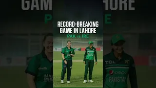 The records tumbled in the 1st ODI between Pakistan and Ireland in Lahore 💥