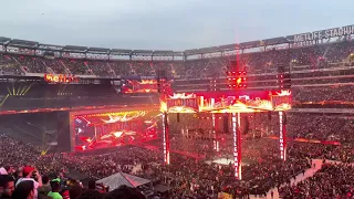 Wrestlemania 35 Seth Rollins entrance LIVE