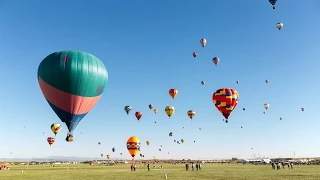 Colorful Time-Lapse of Hot Air Balloons in New Mexico | Short Film Showcase