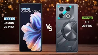 Tecno Camon 20 Pro Vs Infinix Gt 20 Pro Details Review Comparison #tecnocamon20pro5g #infinixgt20pro