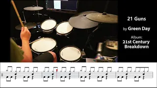 21 Guns - Green Day - Easy Drumming